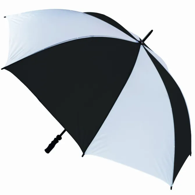 Black & White Golf Umbrella – Windproof