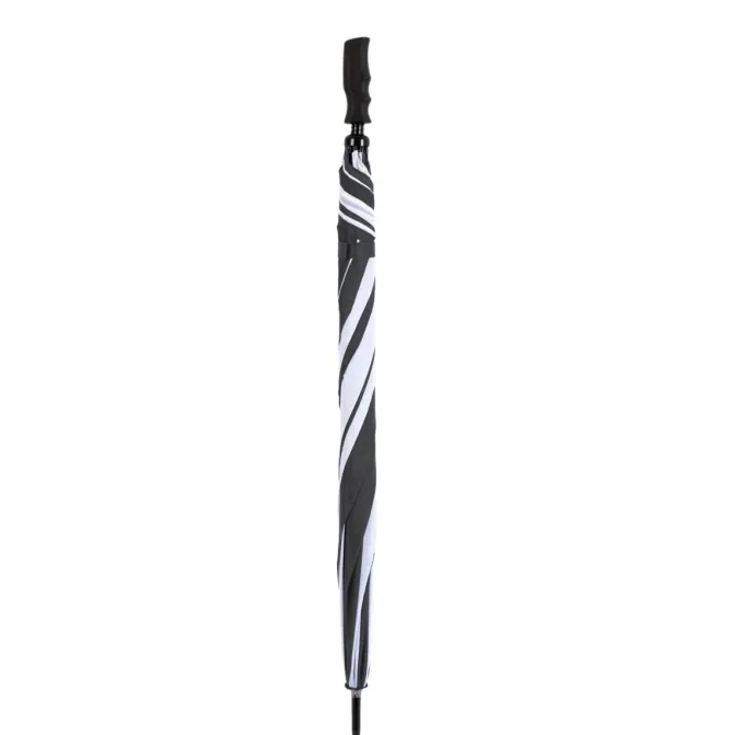 Black & White Golf Umbrella – Windproof