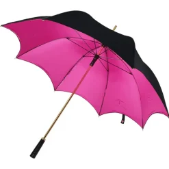 Black and Pink Gothic-Style Umbrella – ESMERELDA