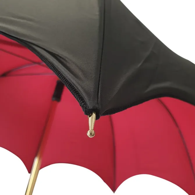 Black and Red Gothic Umbrella – MORGANA