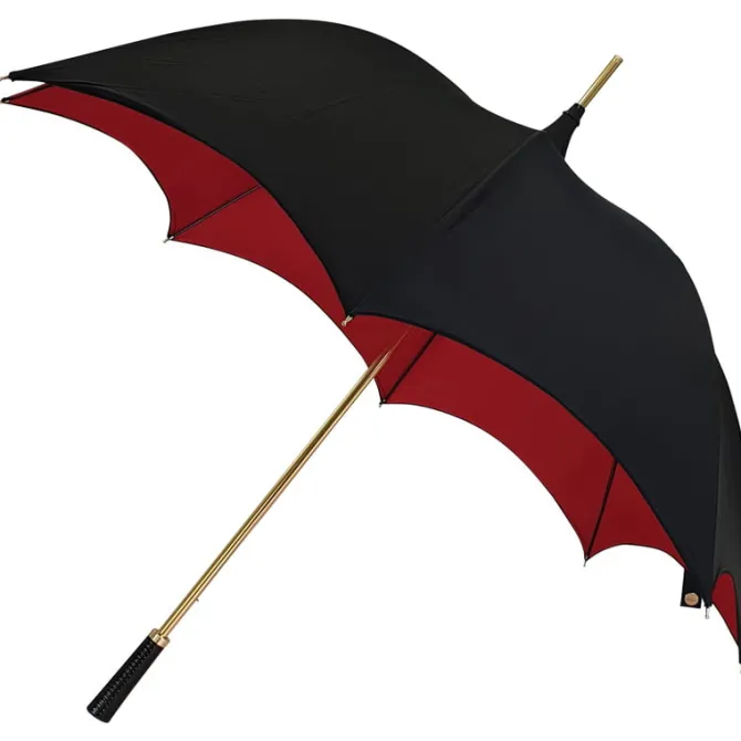 Black and Red Gothic-Style Umbrella – BELLATRIX