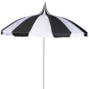 Black and White Pagoda Garden Parasol