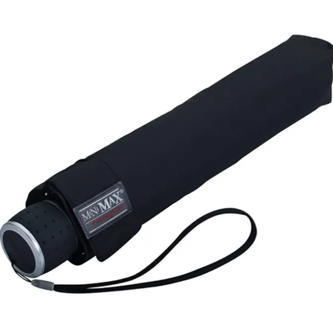 Black Automatic Compact Umbrella