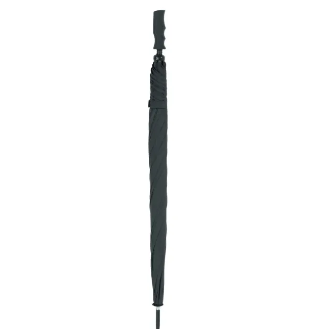 Black Vented Golf Umbrella – Windproof – Auto-Open