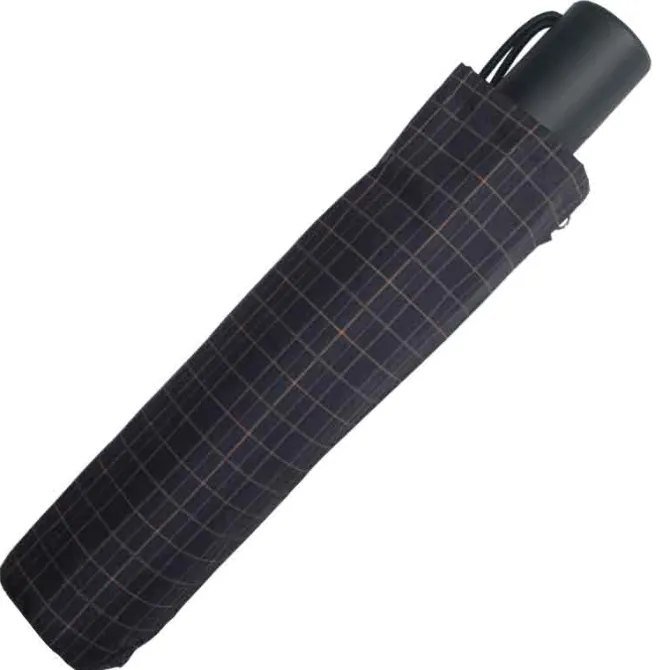 Ezpeleta Mens Grid Patterned Umbrella