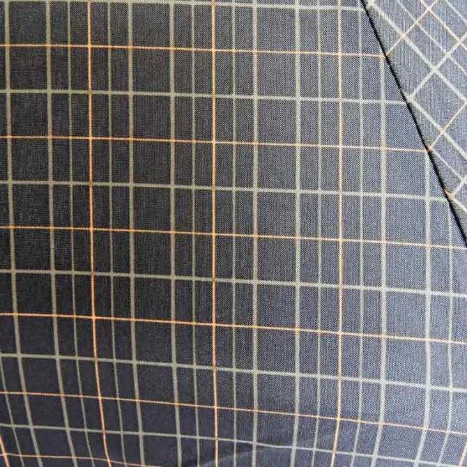 Ezpeleta Mens Grid Patterned Umbrella