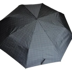 Ezpeleta Mens Grid Patterned Umbrella