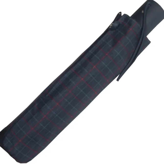 Ezpeleta Mens Grid Patterned Umbrella