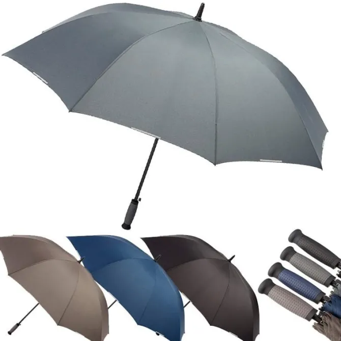 Ezpeleta Scotchlite Reflective Trim Golf Umbrella