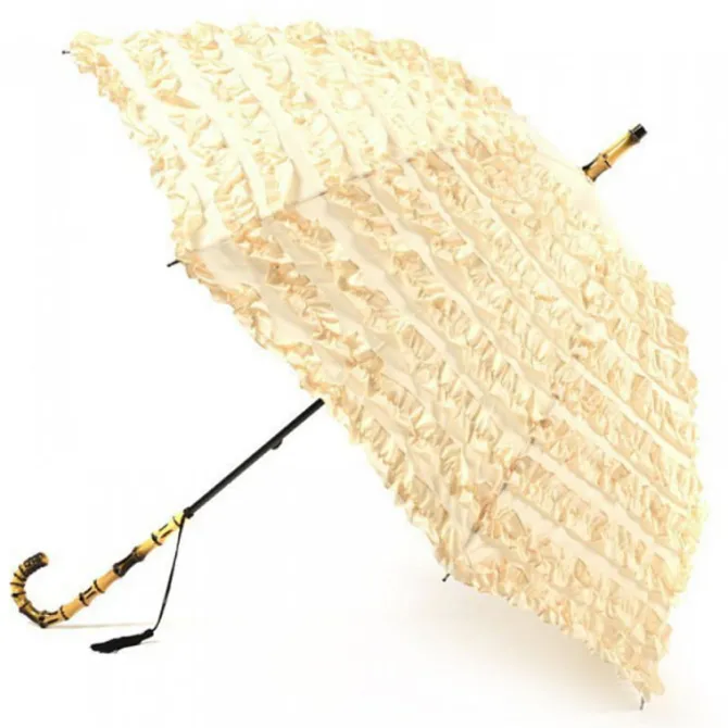 Frilled Parasol – FiFi CREME Umbrella Parasol