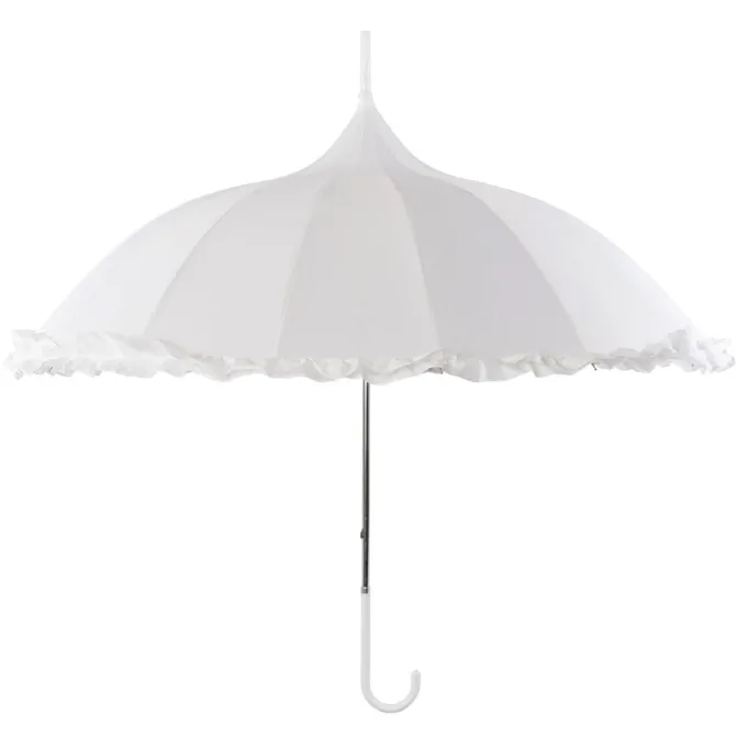 Frilled White Pagoda