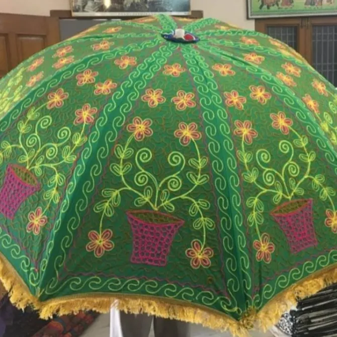 Indian Garden Umbrellas / Boho Parasols – Choice of Designs