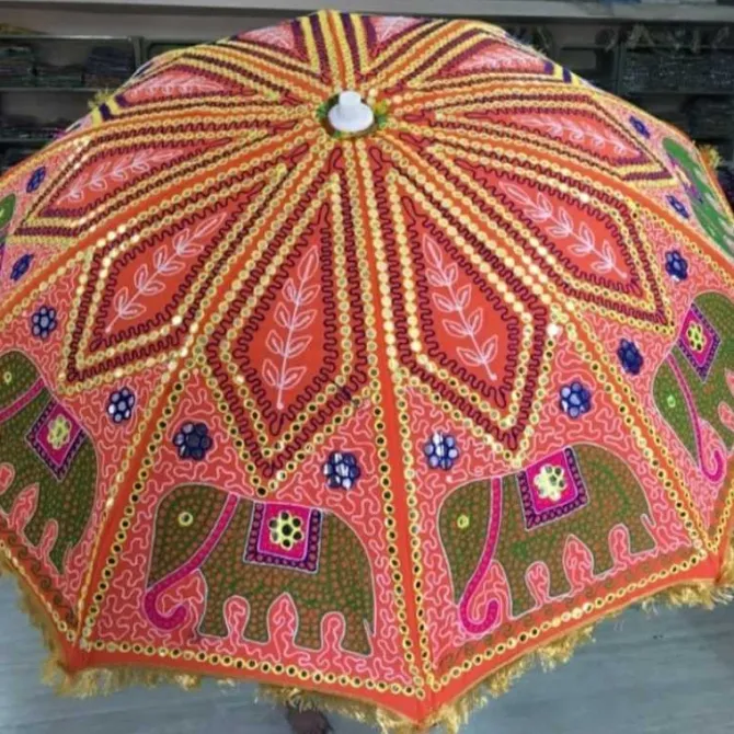 Indian Garden Umbrellas / Boho Parasols – Choice of Designs