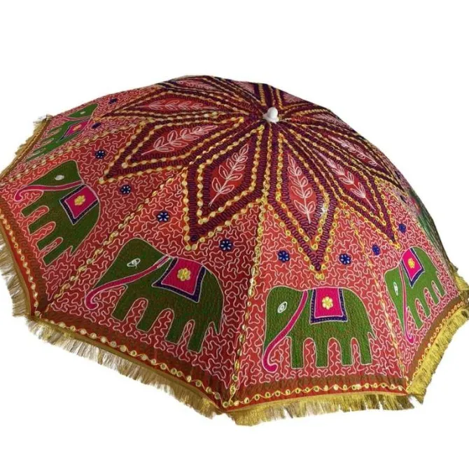 Indian Garden Umbrellas / Boho Parasols – Choice of Designs