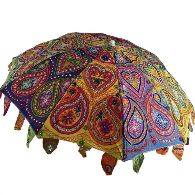 Indian Garden Umbrellas / Boho Parasols – Choice of Designs