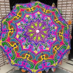 Indian Garden Umbrellas / Boho Parasols – Choice of Designs