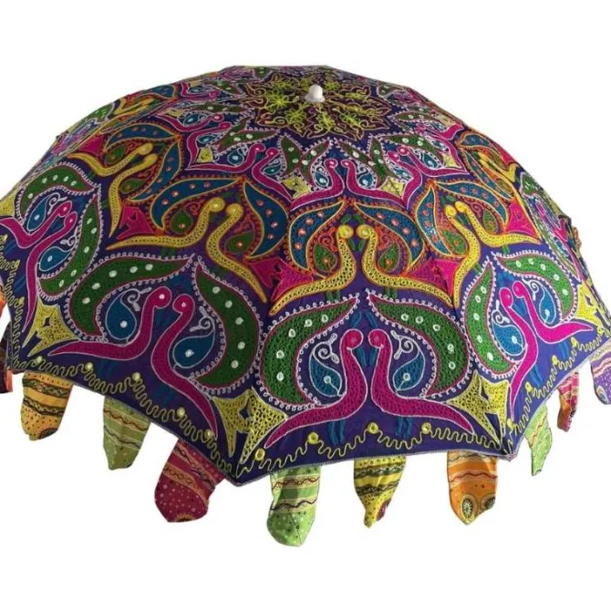 Indian Garden Umbrellas / Boho Parasols – Choice of Designs