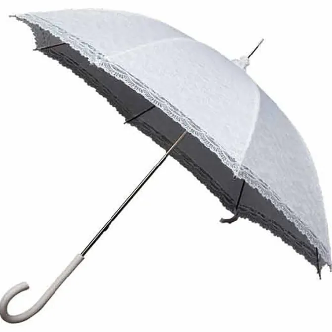 Ivory Victorian Lace Umbrella