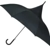 Ladies Classic Black Pagoda Umbrella – the “Parisian Parasol”