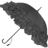 LuLu Frilly Grey Umbrella Parasol