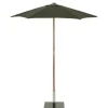 2.5m Round Wood Parasol – Choice of 9 Colours
