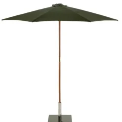 2.5m Round Wood Parasol – Choice of 9 Colours