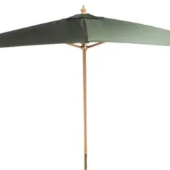 3m x 2m Wood Parasol UV50+ – Choice of 6 Colours