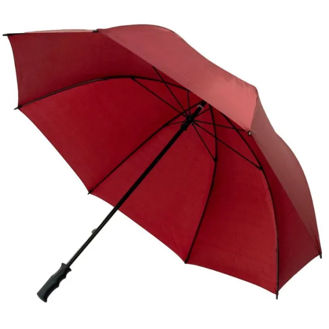 Maroon Budget Golf Umbrella