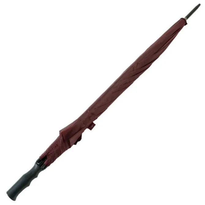 Maroon Budget Golf Umbrella