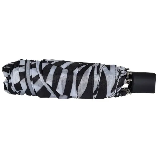 Micro Mini Zebra Print Umbrella