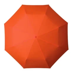 MiniMax Orange Compact Folding Travel Umbrella – Auto-Open