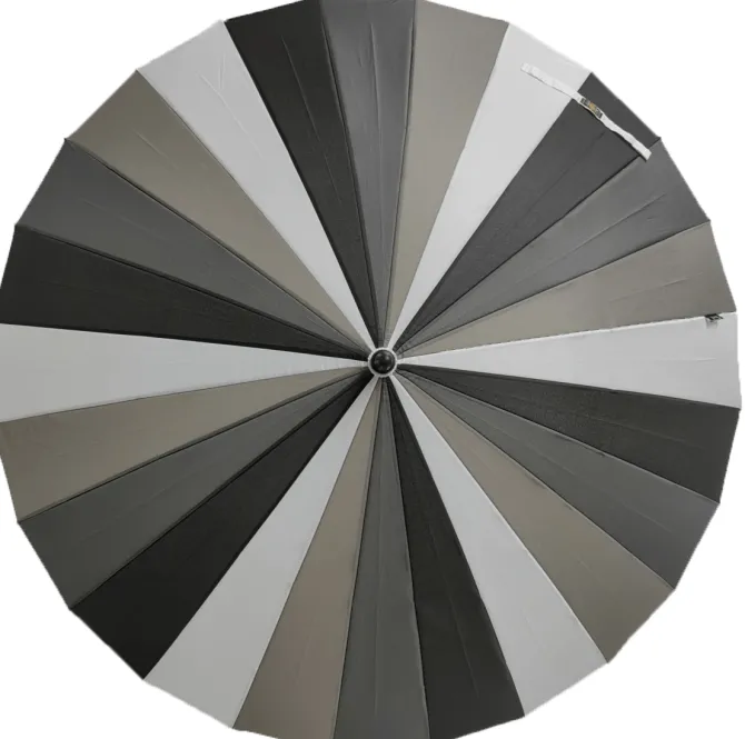 Monochrome Umbrella – Shades of Grey – 24 panels