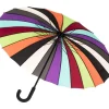 Multicoloured Umbrella – 24 Panels – The Colour Wheel