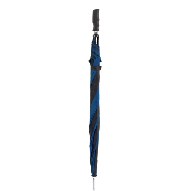 Navy and Black Golf Umbrella – Windproof