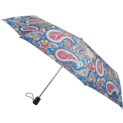 Paisley Automatic Compact Umbrella