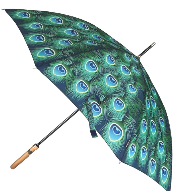 Peacock Design Umbrella