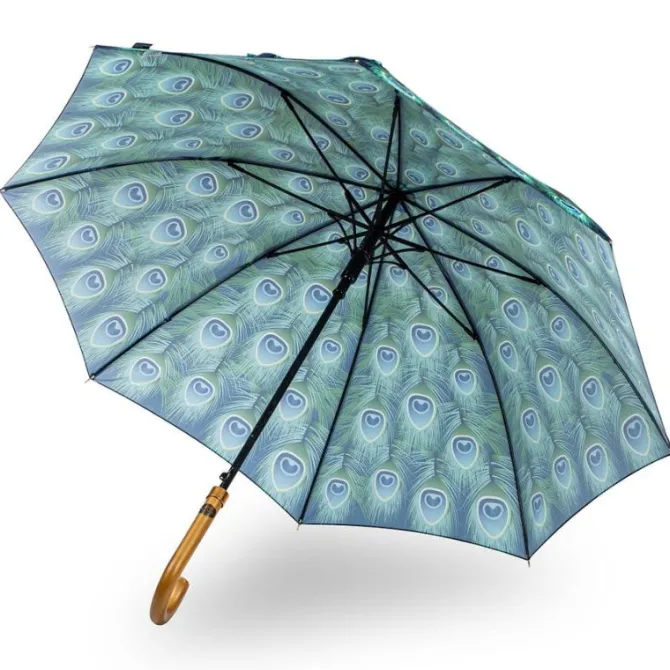 Peacock Design Umbrella
