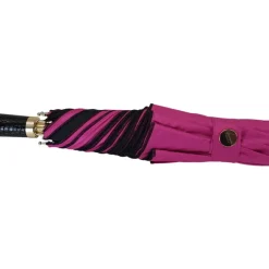 Pink and Black Gothic-Style Umbrella – SABRINA