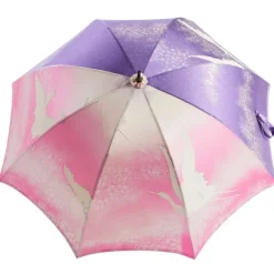Pink Maitsuru Kimono Umbrella 舞鶴