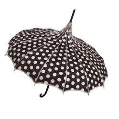 Polka Dot Pagoda Umbrella