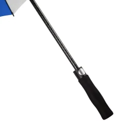 Premium Blue & White Golf Umbrella – Vented – Windproof – Auto-Open