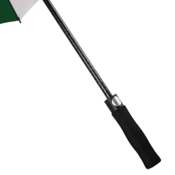 Premium Green & White Golf Umbrella – Vented – Windproof – Auto-Open