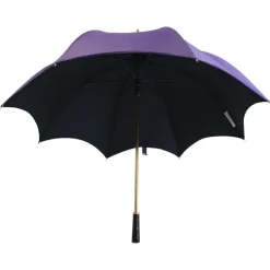 Purple and Black Gothic-Style Umbrella – MEPHISTO