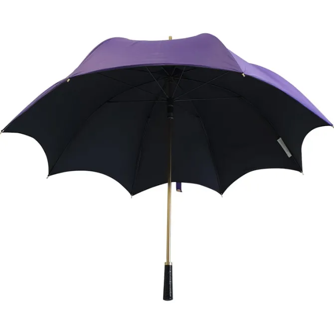 Purple and Black Gothic-Style Umbrella – MEPHISTO