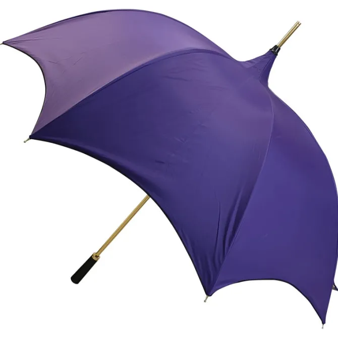 Purple and Black Gothic-Style Umbrella – MEPHISTO