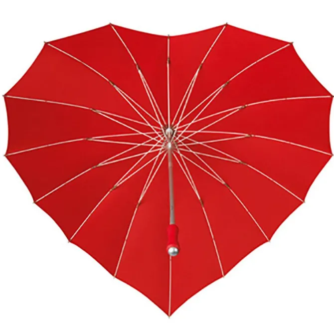 Red Heart Umbrella