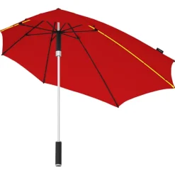 Red Stealth Fighter Windproof Umbrella