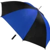 Royal Blue and Black Golf Umbrella – Windproof