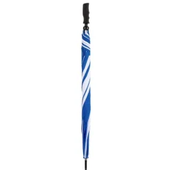 Royal Blue and White Golf Umbrella – Windproof