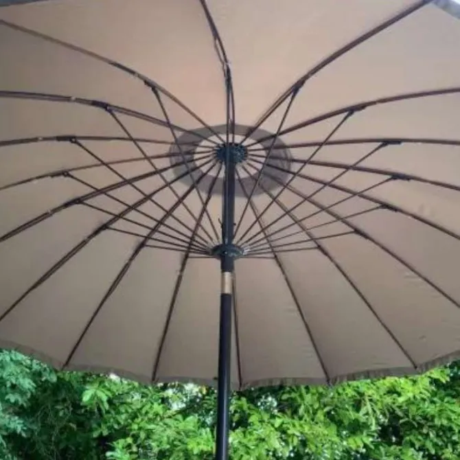 Shanghai 2.7m Round Aluminium Parasol – Choice of 5 colours